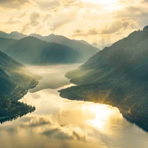 Fototapeet Gold Mountains, Komar SHX8-038