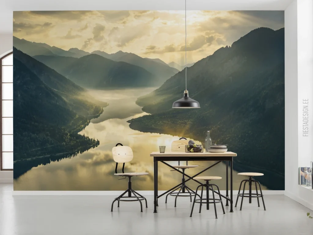 Fototapeet Gold Mountains, Komar SHX8-038