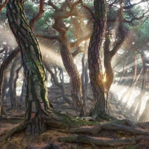 Фотообои Sacred Pine Trees
