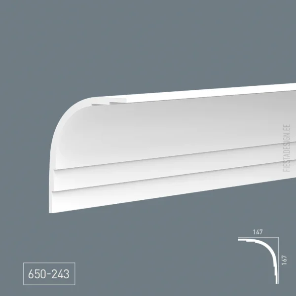 Потолочный карниз GD-243 (Gaudi Decor 650-243)