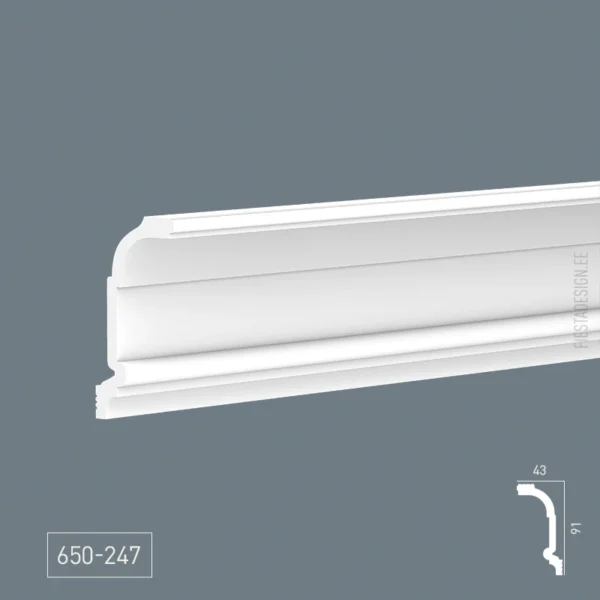 Потолочный карниз GD-247 (Gaudi Decor 650-247)
