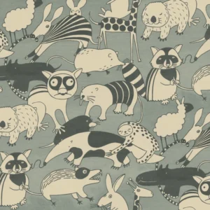 Fototapeet Wobble Zoo, SX6-020 (Komar)