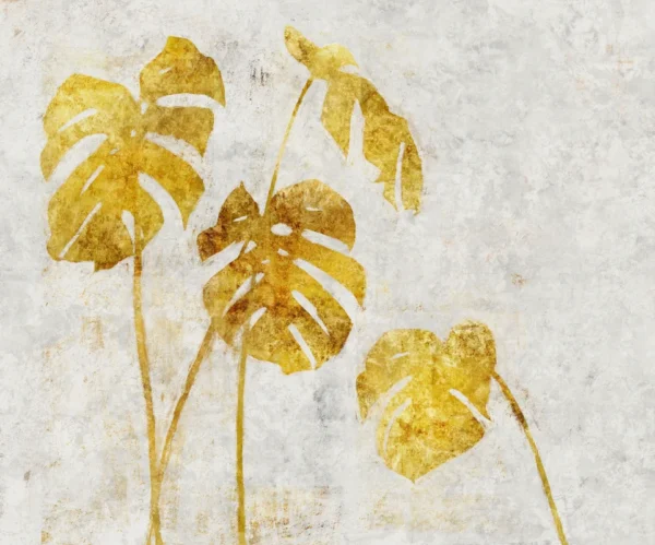 Fototapeet Golden Monstera, SX6-025 (Komar)