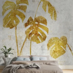 Fototapeet Golden Monstera, SX6-025 (Komar)
