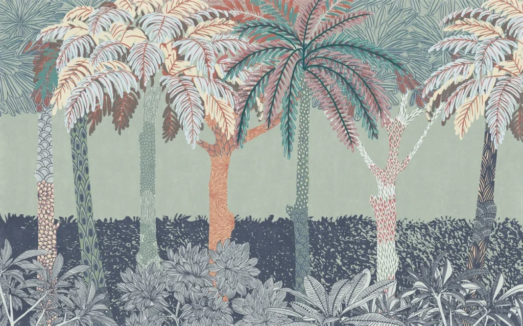 Фотообои Patterned Palms, SX8-058 (Komar)