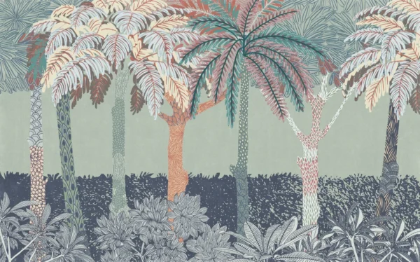 Фотообои Patterned Palms, SX8-058 (Komar)