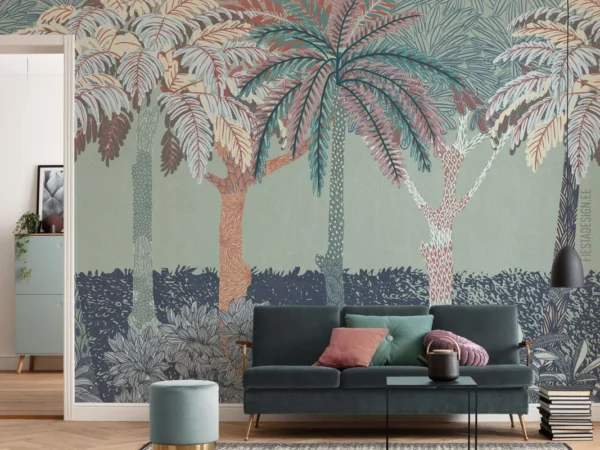 Фотообои Patterned Palms, SX8-058 (Komar)
