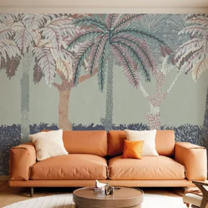 Fototapeet Patterned Palms, SX8-058 (Komar)