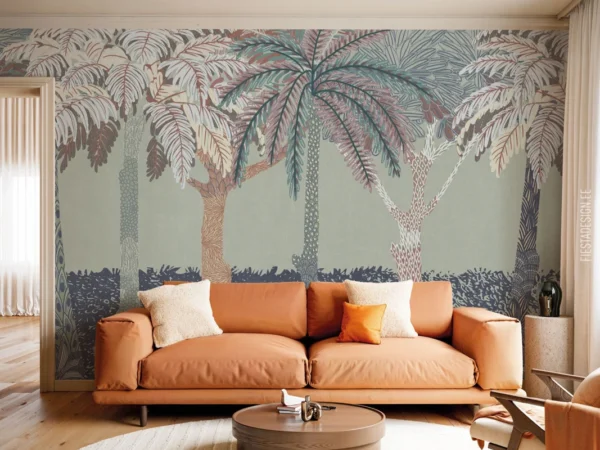 Фотообои Patterned Palms, SX8-058 (Komar)