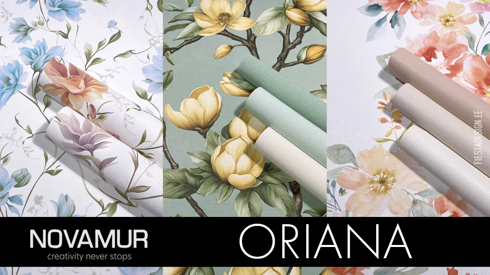 Tapeet ORIANA (Novamur Wallcoverings)