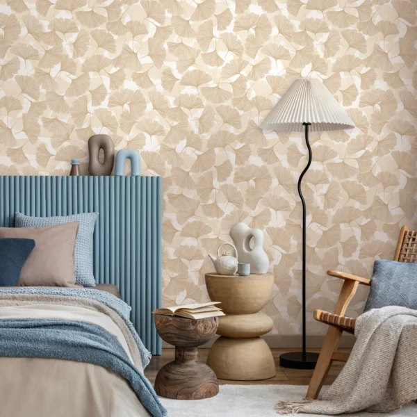 Флизелиновые обои Marburg Boho 35784 Leaves