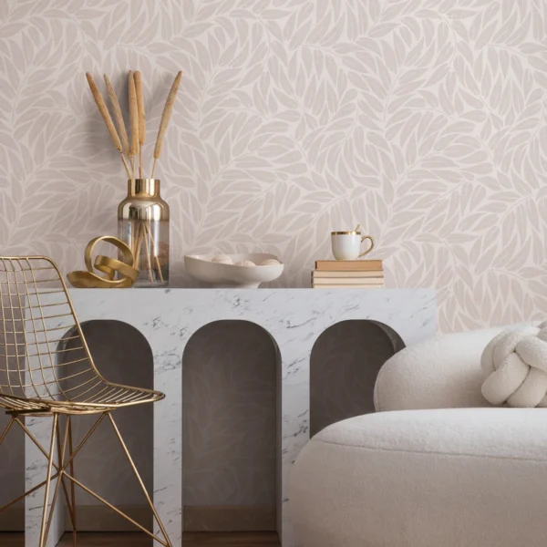 Флизелиновые обои Marburg Boho 35792 Whisper Leaves