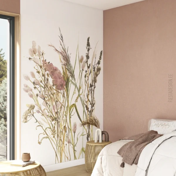 Флизелиновые обои Marburg Boho 35798 Delicate Grasses