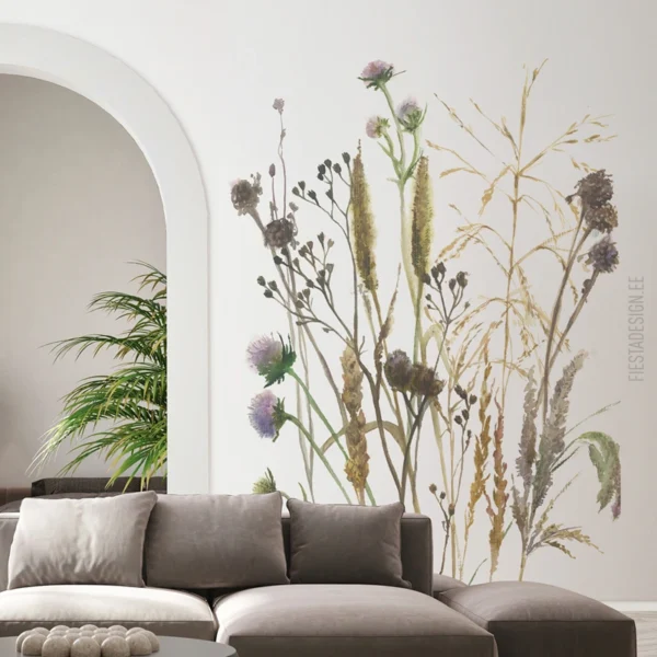 Флизелиновые обои Marburg Boho 35799 Delicate Grasses
