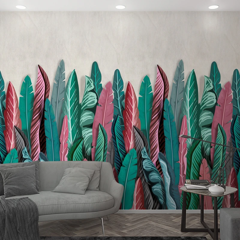 Tapeet Marburg 47206 Banana Leaves Fliistapeet Smart ART 47206 Banana Leaves