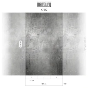 Флизелиновые обои Smart ART 47212 Scratched Metal