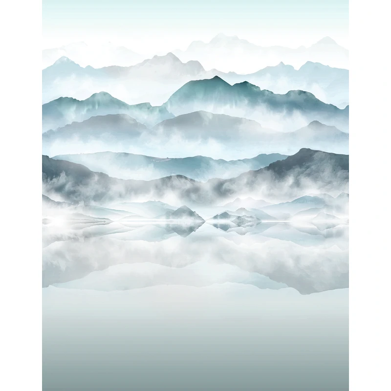 Обои Marburg 47224 Foggy Mountains Флизелиновые обои Smart ART 47224 Foggy Mountains