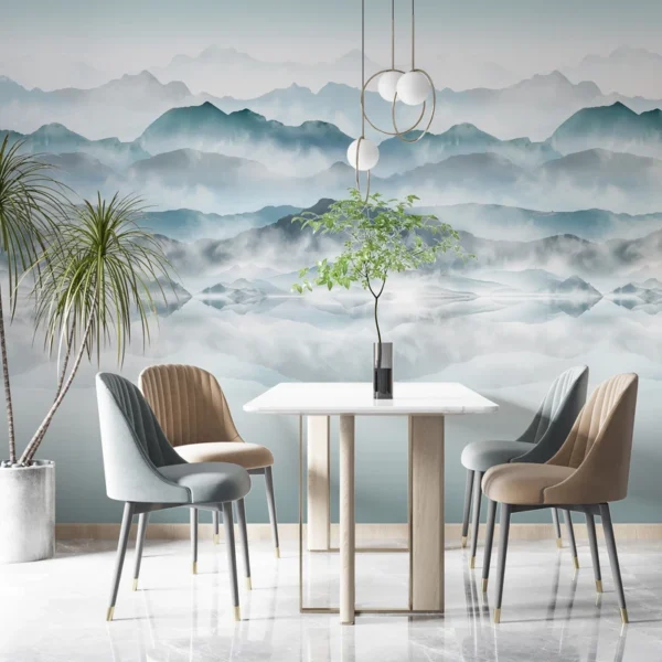 Fliistapeet Smart ART 47224 Foggy Mountains