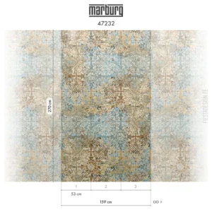 Fliistapeet Smart ART 47232 Stucco Stencil