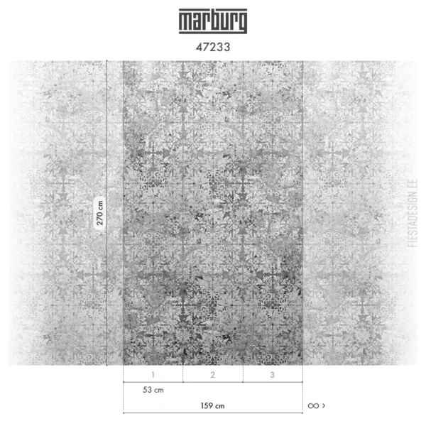 Fliistapeet Smart ART 47233 Stucco Stencil