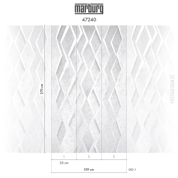 Fliistapeet Smart ART 47240 Zigzag