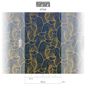 Флизелиновые обои Smart ART 47242 Golden Leaves