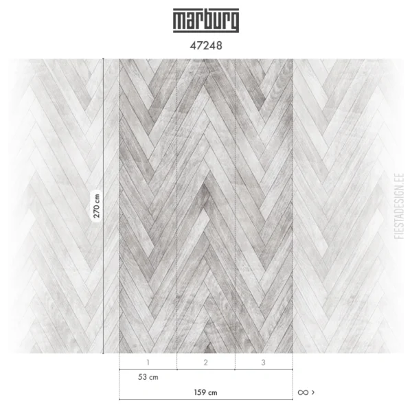Fliistapeet Smart ART 47248 Herringbone