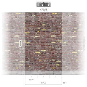 Флизелиновые обои Smart ART 47255 Old Brick Wall