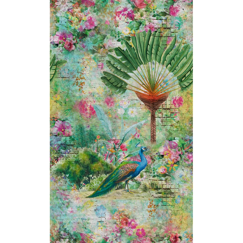 Tapeet Marburg 47259 Peacock Fliistapeet Smart ART 47259 Peacock