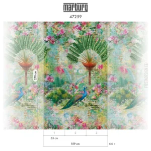 Fliistapeet Smart ART 47259 Peacock