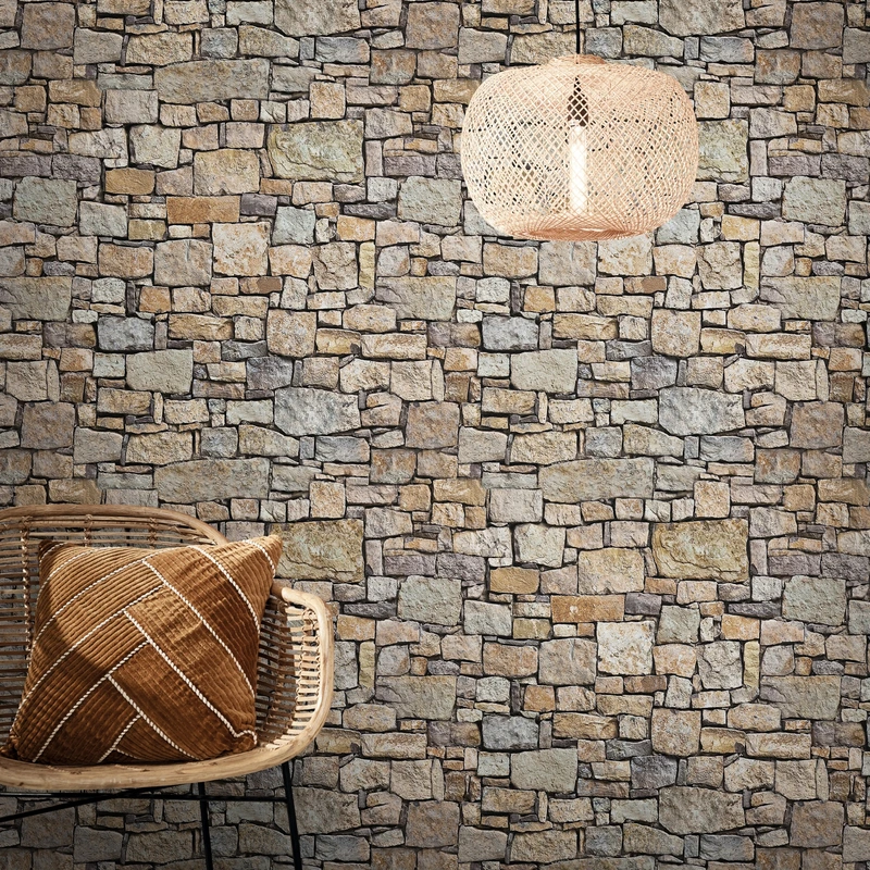 Обои Marburg 47262 Stone Bricks Флизелиновые обои Smart ART 47262 Stone Bricks