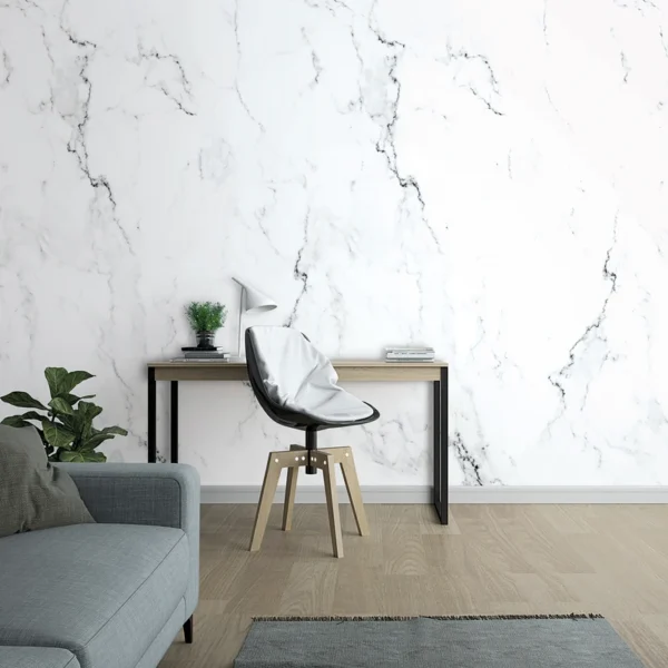 Fliistapeet Smart ART 47266 White Marble
