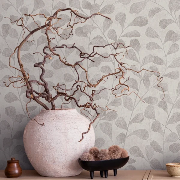 Флизелиновые обои Novamur Naomi 82502 Dancing Leaves
