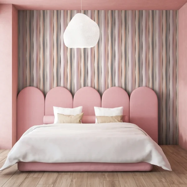 Флизелиновые обои Novamur Naomi 89007 Curved Stripes