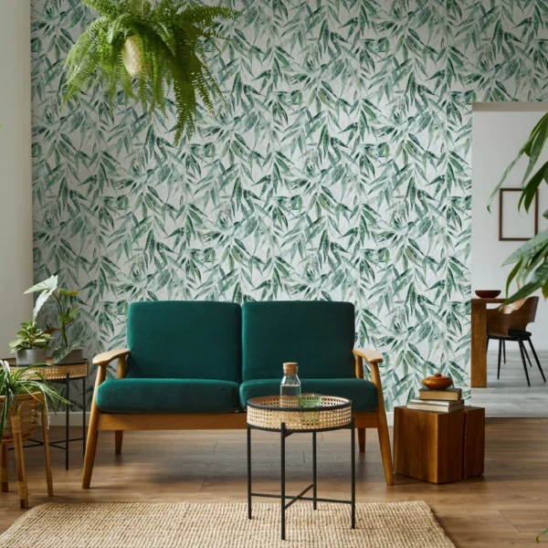 Флизелиновые обои Novamur Naomi 89039 Bamboo Leaves