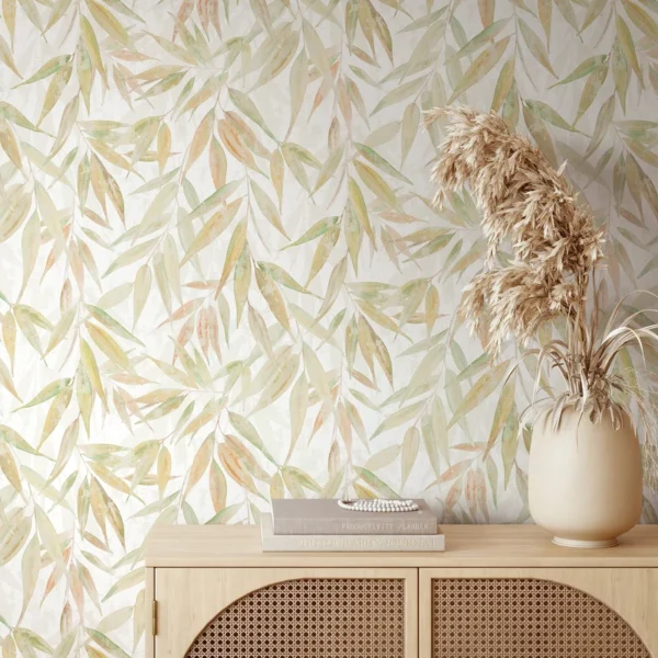 Флизелиновые обои Novamur Naomi 89042 Bamboo Leaves