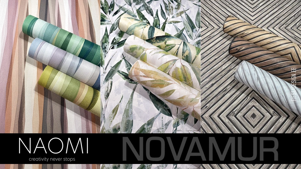 Tapeet NAOMI (Novamur Wallcoverings)