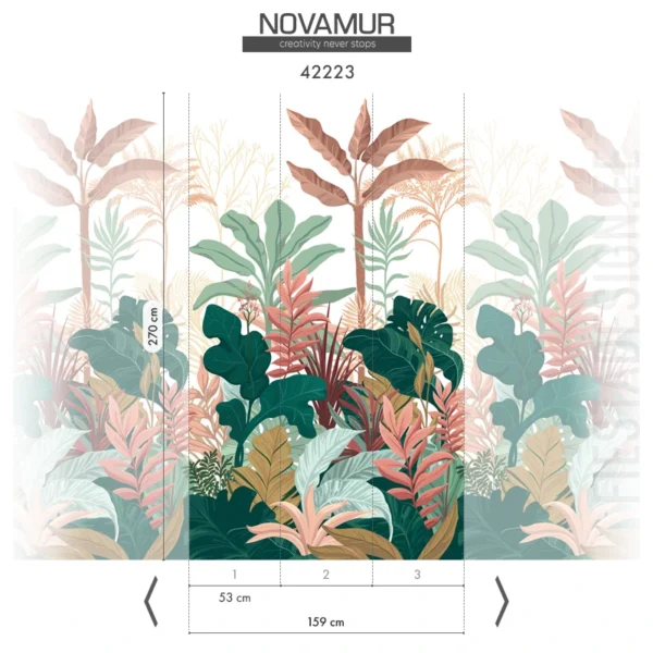 Fliistapeet Novamur Oriana 42223