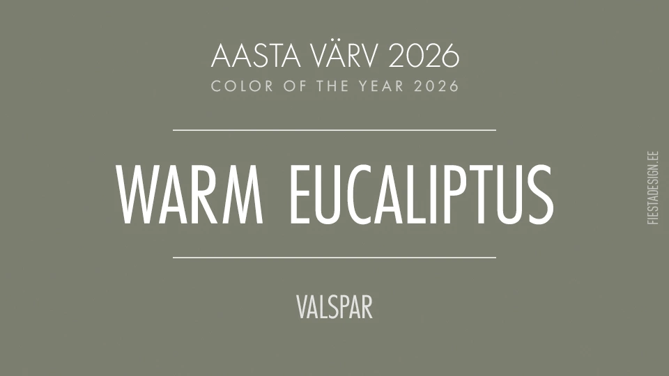 Valspar'i aasta värv 2026: Warm Eucalyptus