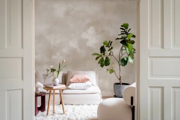 Фотообои RebelWalls R18818 -  Vintage Clouds, beige