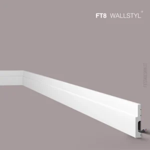 Плинтус FT8 Wallstyl (8×1,45×200 см) HDPS