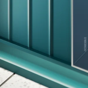 Стеновая панель MEZZALUNA L Wallstyl, плинтус IL14 Wallstyl с led-подсветкой