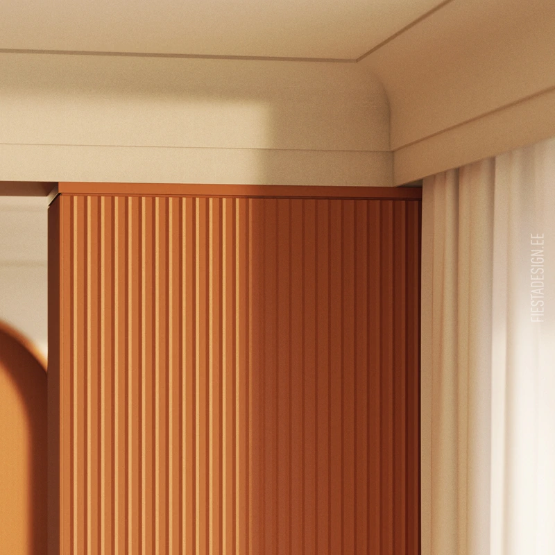 Seinapaneel PLISSÉ L Wallstyl, liist FL11, laeliist WT22 Seinapaneel PLISSÉ L Wallstyl, liist FL11, laeliist WT22