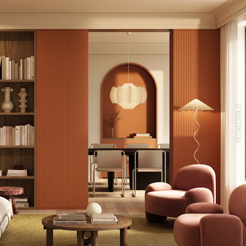 Seinapaneel PLISSÉ L Wallstyl, liist FL11, laeliist WT22 Seinapaneel PLISSÉ L Wallstyl, liist FL11, laeliist WT22