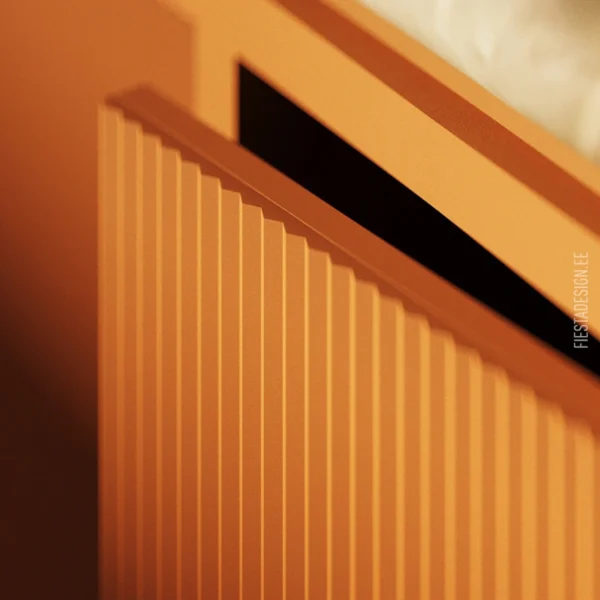 Seinapaneel PLISSÉ S Wallstyl