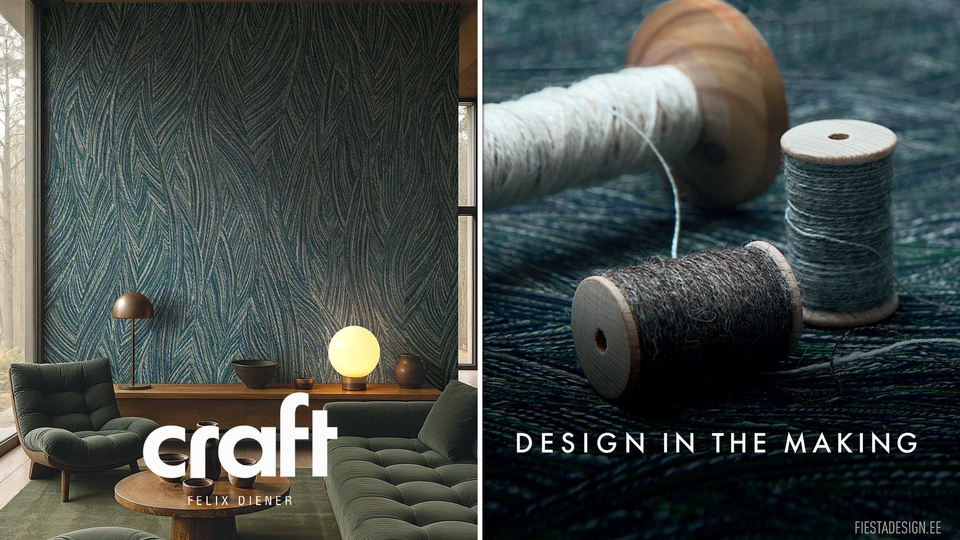 Disaintapeet CRAFT by Felix Diener (Marburg Wallcoverings)