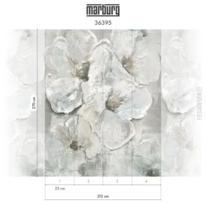 Fliistapeet Marburg Whisper 36395 Blossoms