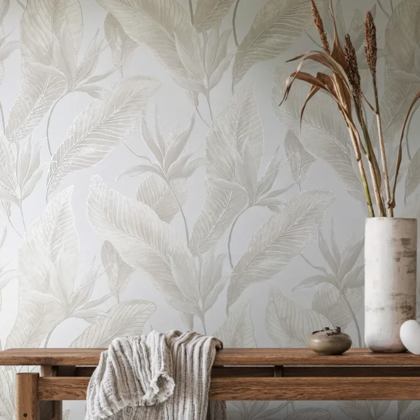 Флизелиновые обои Marburg Whisper 36462 Leaf By Leaf