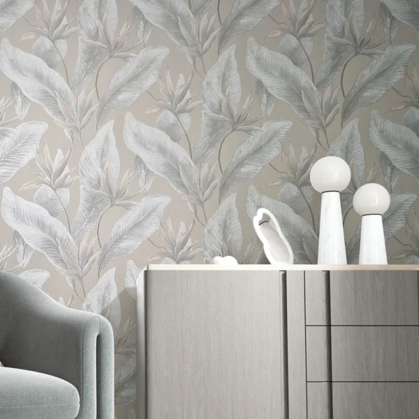 Флизелиновые обои Marburg Whisper 36465 Leaf By Leaf