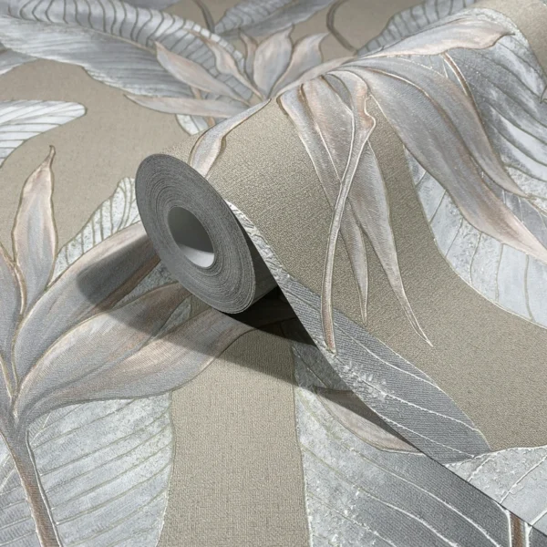 Флизелиновые обои Marburg Whisper 36465 Leaf By Leaf